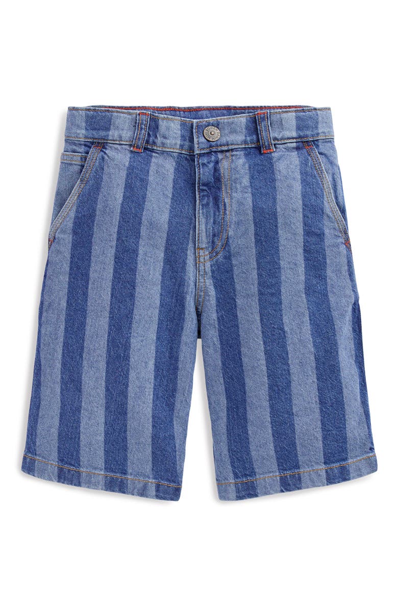 Kids' Vertical Stripe Carpenter Shorts, Main, color, SHADOW STRIPE