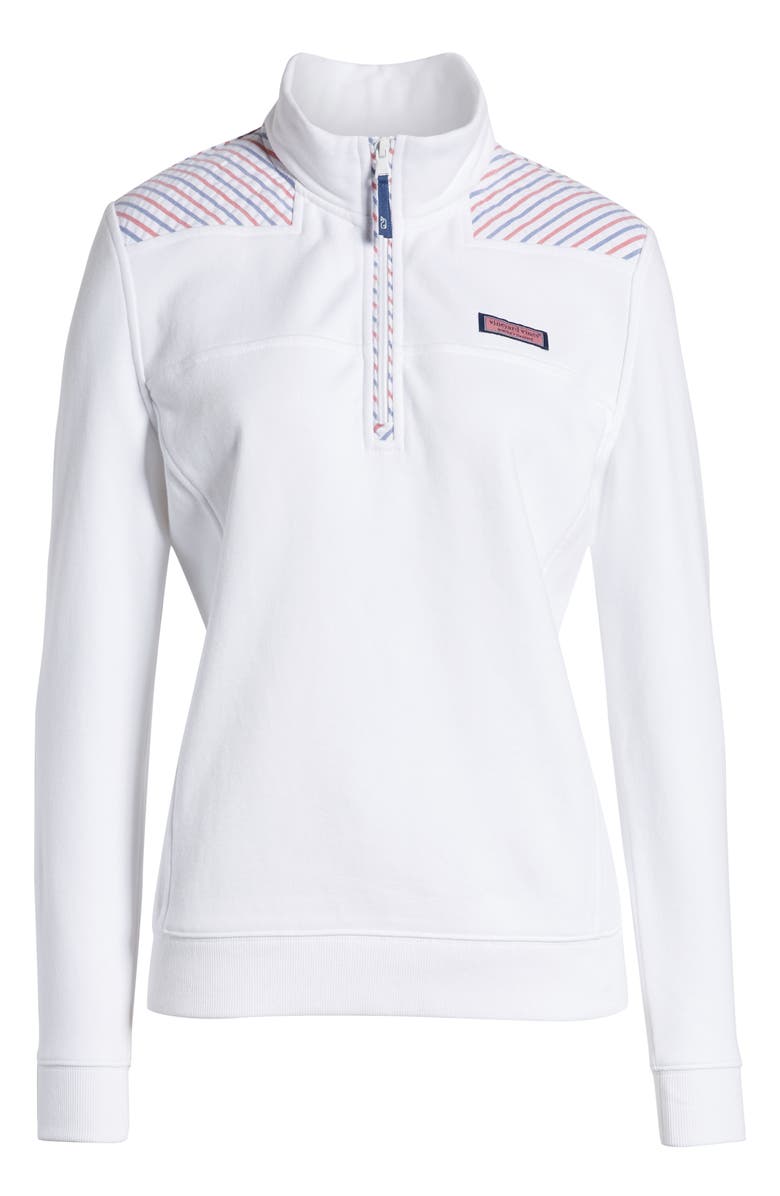 vineyard vines Firework Seersucker Shep Pullover, Alternate, color, 