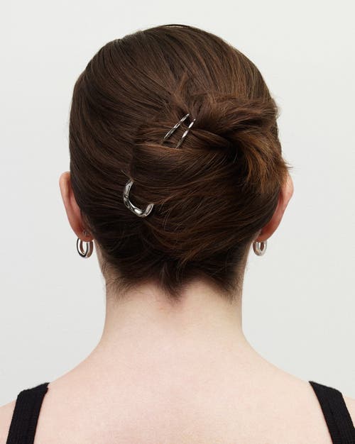 Machete Petite French Hair Pin In Metallic