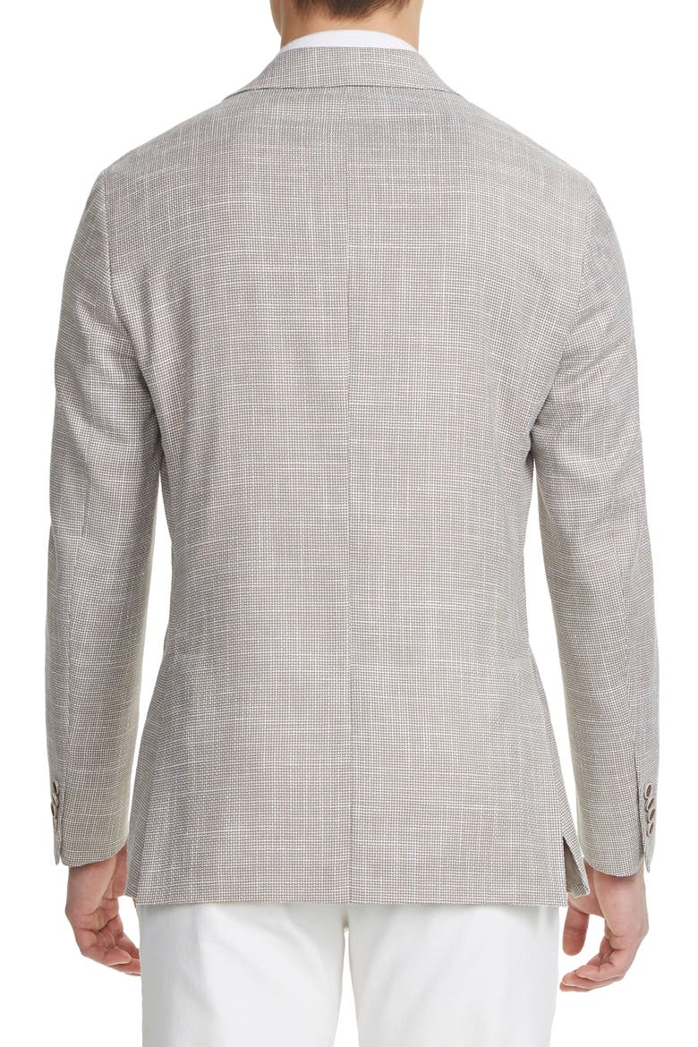 Morton Unconstructed Wool Blend Sport Coat, Alternate, color, TAN