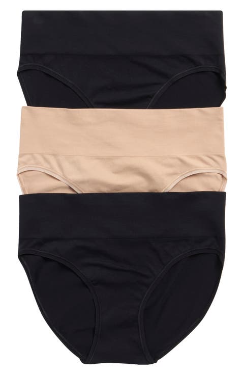 3-Pack Seamless Hipster Briefs
