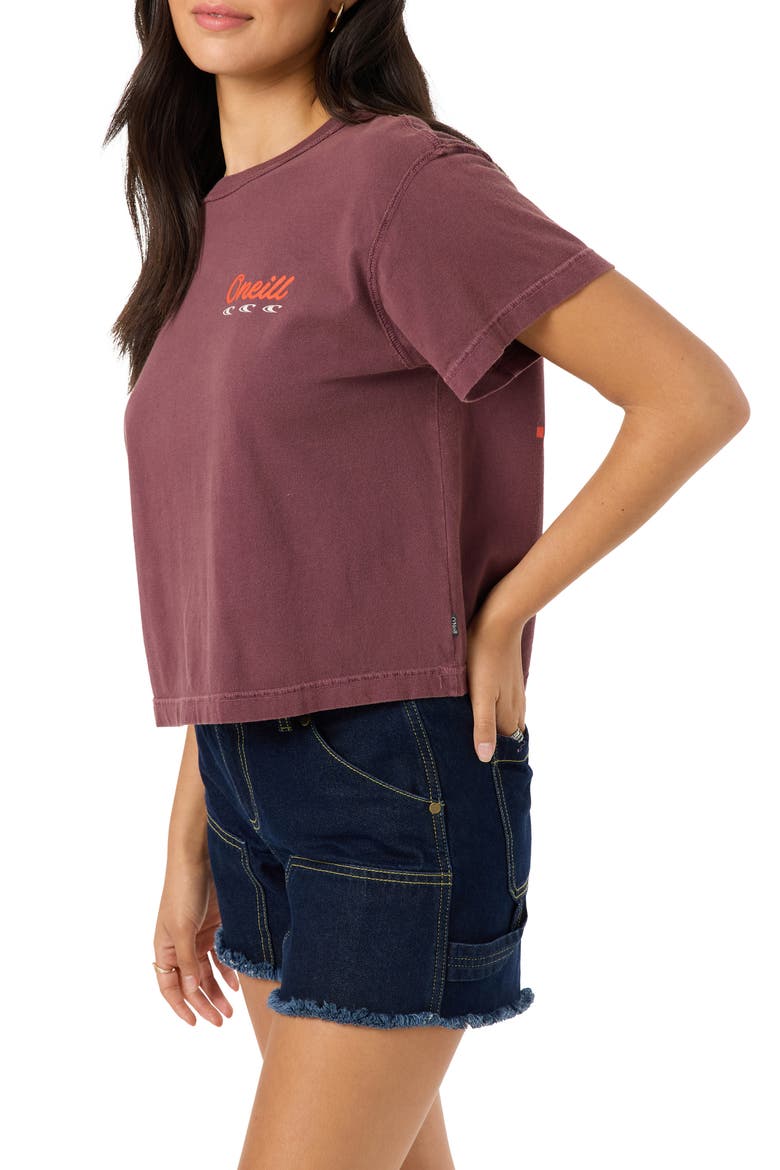 Lefty Boxy Graphic Tee, Alternate, color, FIG