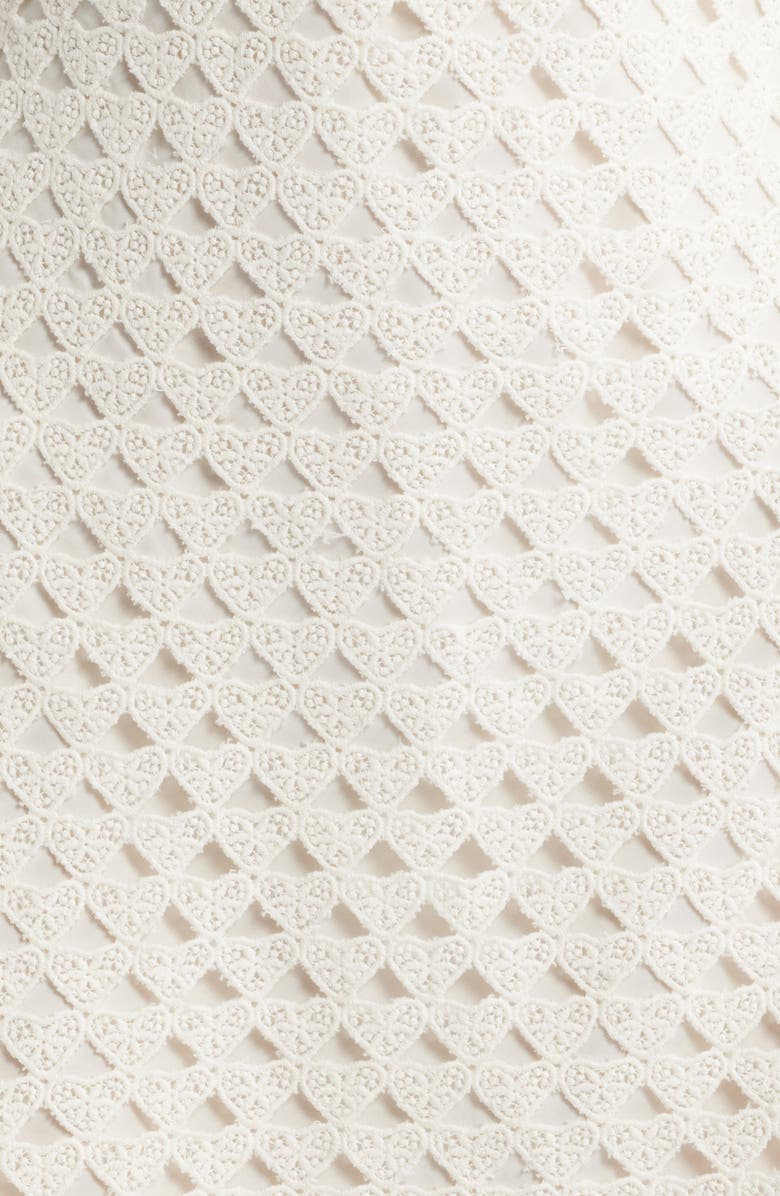 LoveShackFancy Camara Cotton Minidress, Alternate, color,