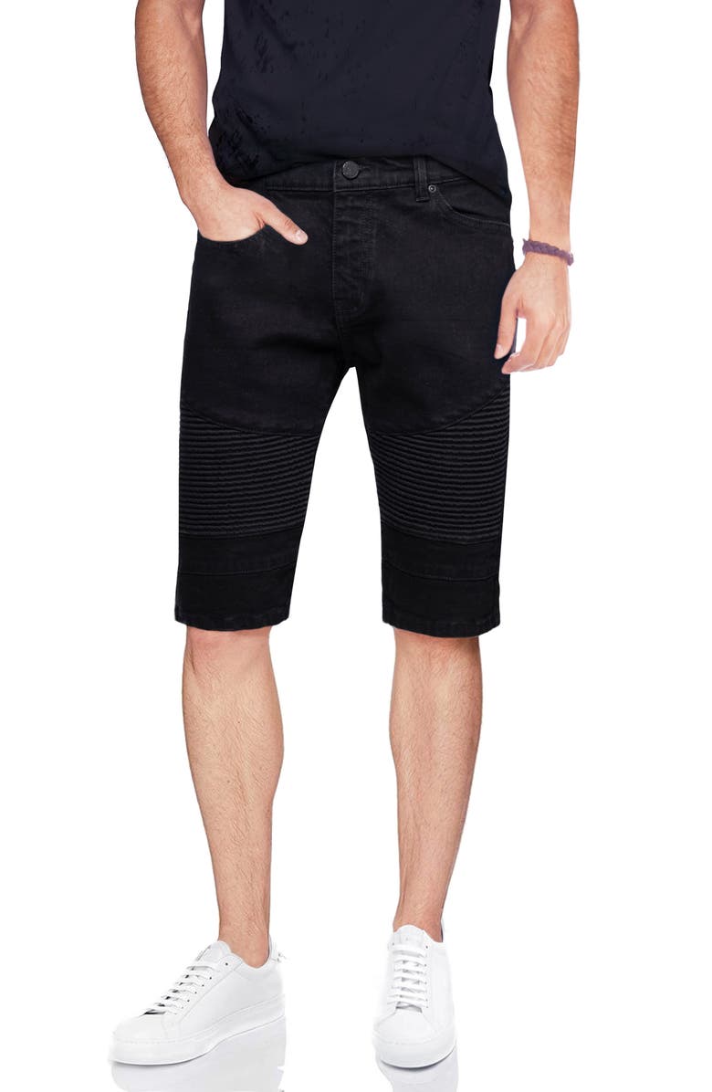 XRAY Classic Moto Jean Shorts, Main, color, 