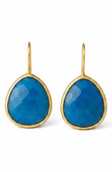 Turquoise Gumpdrop Earrings