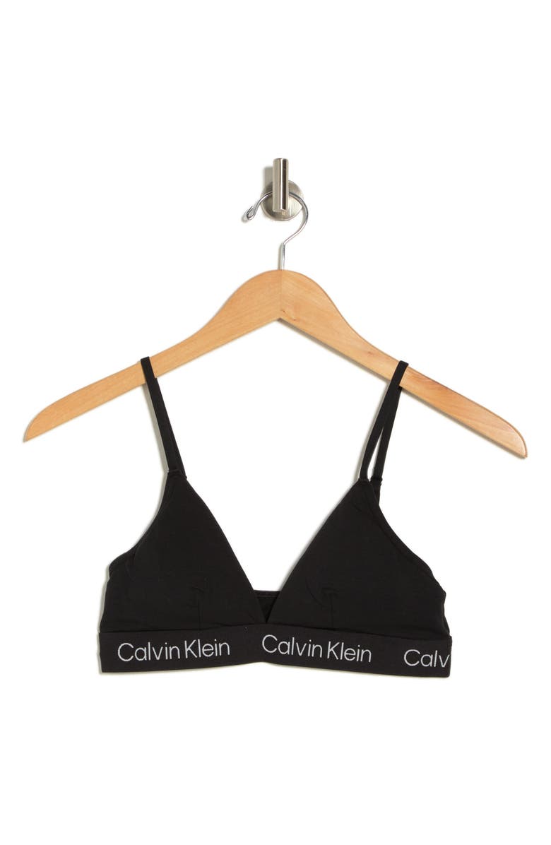 Calvin Klein Triangle Cup Bralette, Alternate, color,