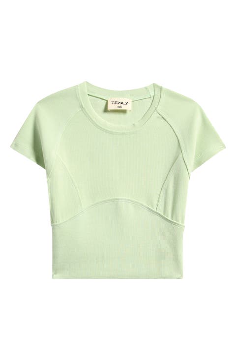 Kids' Rib Lapped Seam T-Shirt (Big Kid)
