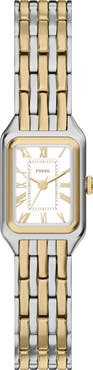 Fossil Mini Raquel Tank Bracelet Watch, 18mm x 29mm