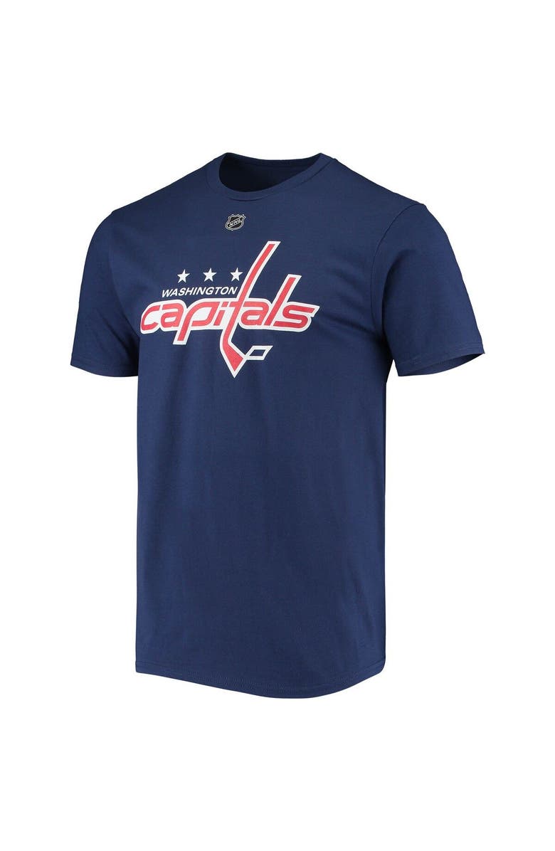 FANATICS Men's Fanatics Branded Evgeny Kuznetsov Navy Washington Capitals Name & Number T-Shirt, Alternate, color,