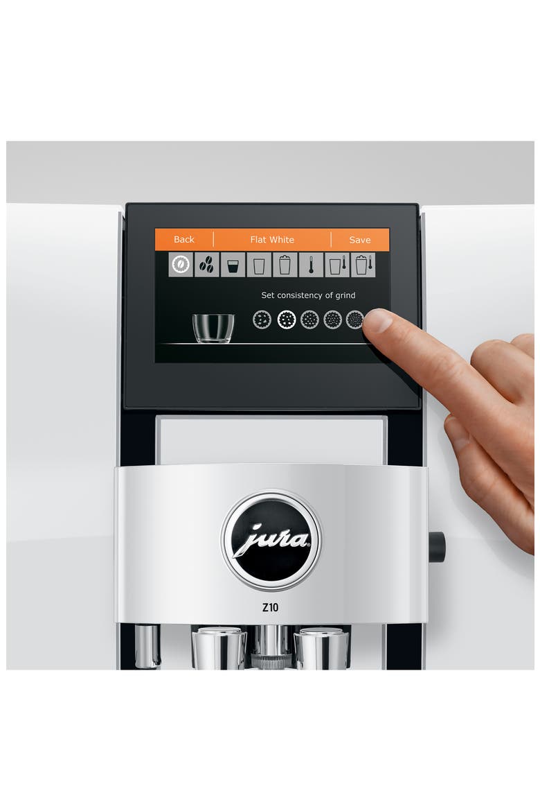 Z10 Automatic Coffee Machine, Alternate, color, WHITE