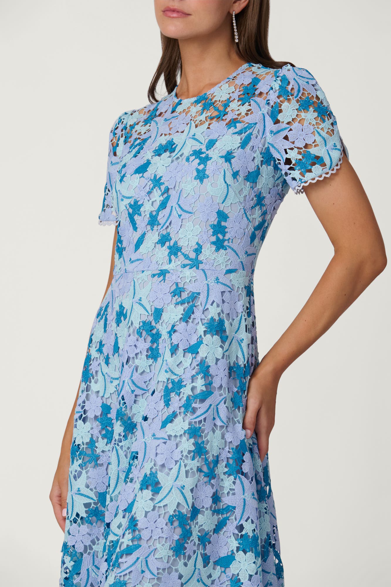 Midnight Tricolor Lace Preston Dress (Women) | Nordstrom