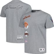 Mitchell & Ness Men's Mitchell & Ness Heather Gray San Francisco Giants Cooperstown Collection City Collection T-Shirt