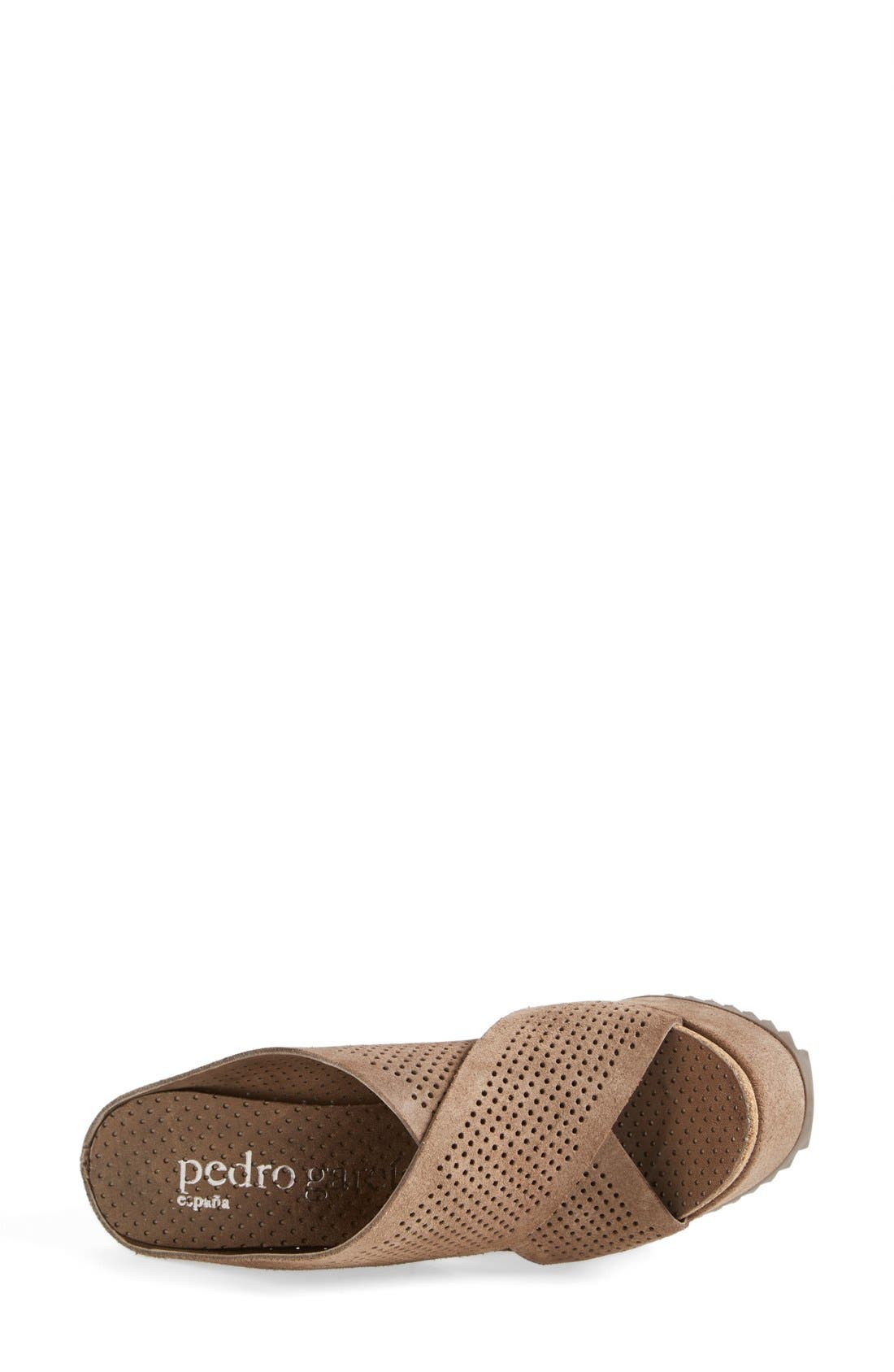 'Tibby' Wedge Sandal, Alternate, color, NUT