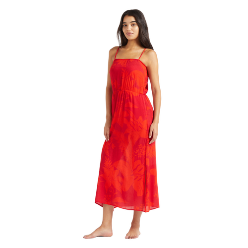 Vilebrequin Flower Power-print Dress In Red