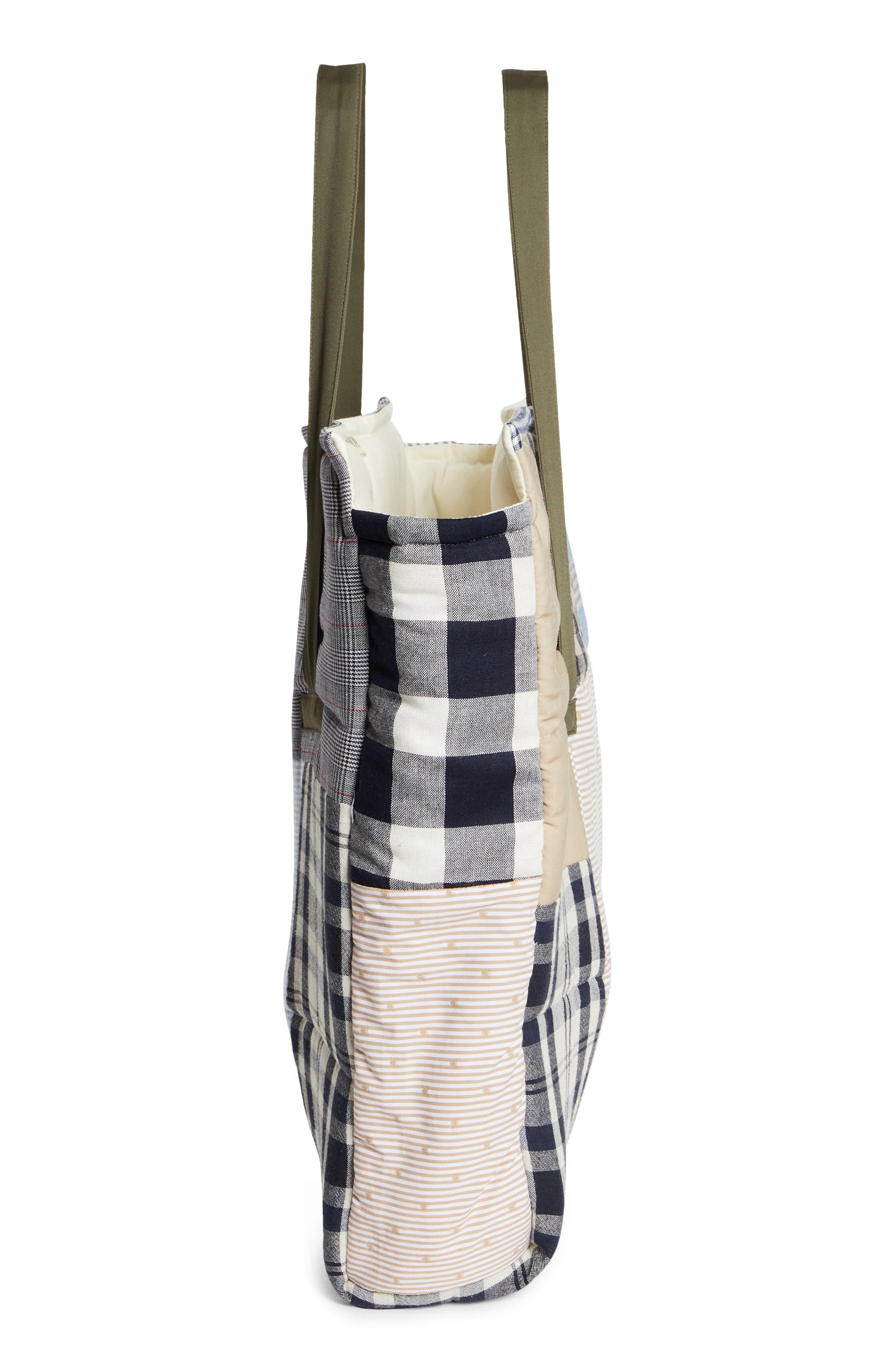 La Réunion One of a Kind Quilted Tote Bag, Alternate, color, 