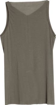 Rick Owens Raw Edge Cotton Tank