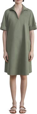 Lafayette 148 New York Maggie Cotton Shift Dress