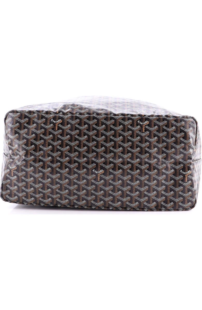 Pre-Owned Goyard Saint Louis Tote Coated Canvas GM, Alternate, color, Black