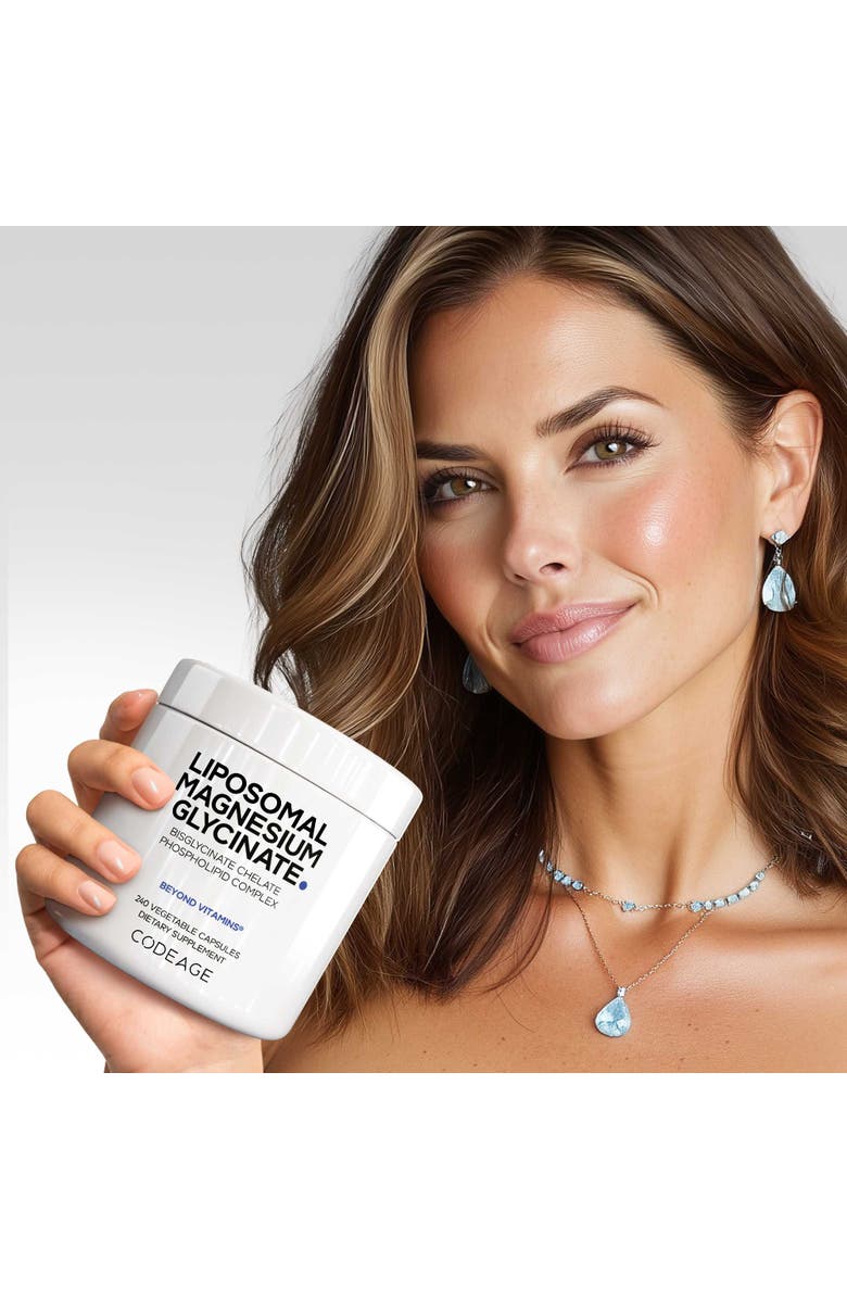 Codeage Magnesium Bisglycinate Chelate Supplement 2-Month Supply, Alternate, color, 