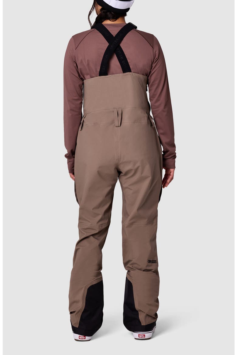 Carbide Pertex® Shield Waterproof Bibs Snow Pants, Alternate, color, SABLE