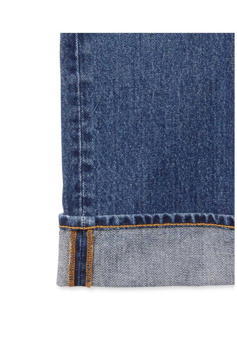 965 John Stone Wash 5-Pocket Denim Trousers, Alternate, color, BLUE