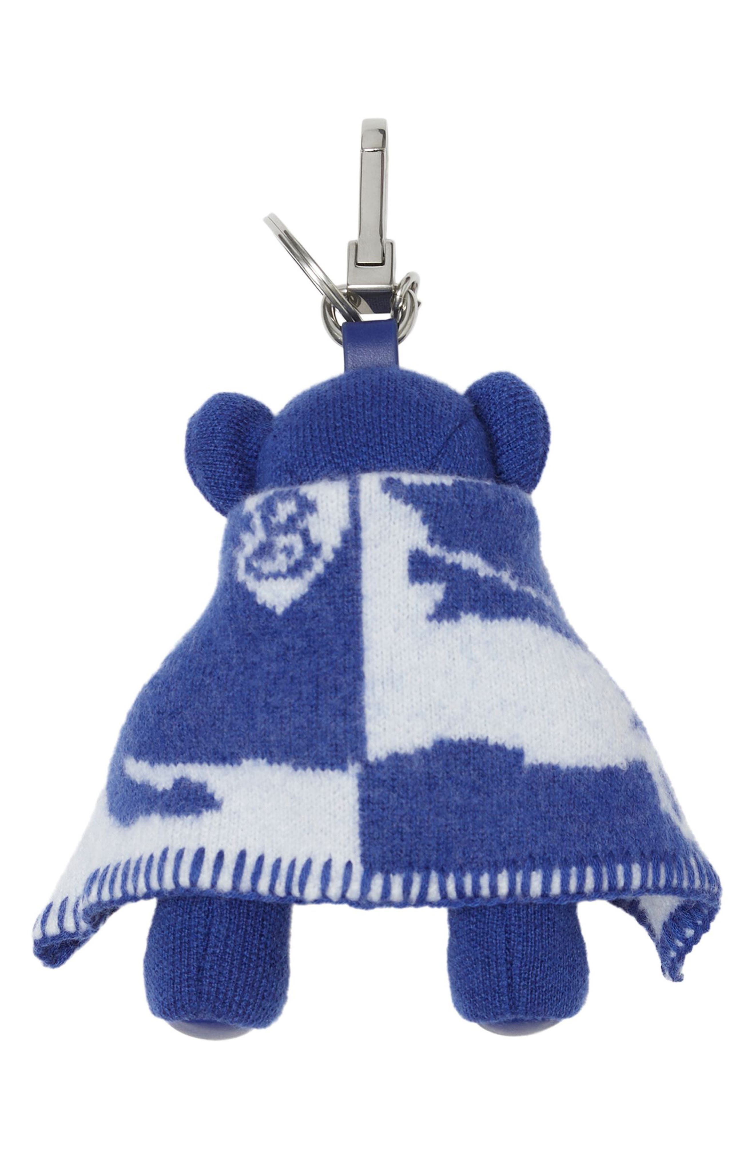 Thomas Bear in EKD Blanket Bag Charm, Alternate, color, KNIGHT