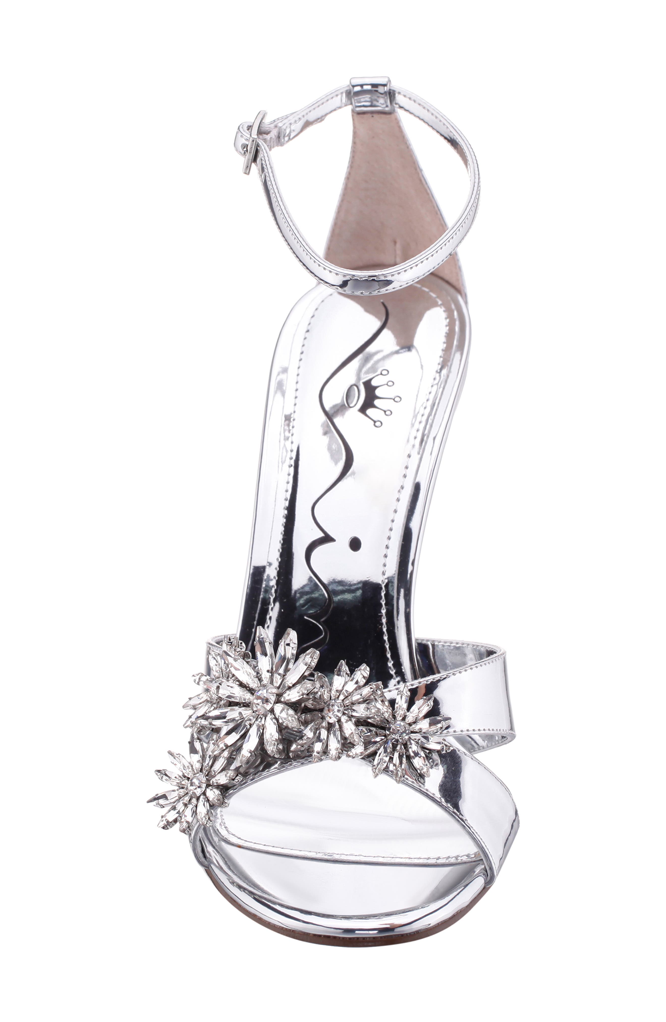 Nina Dawn Sandal, Alternate, color, Silver