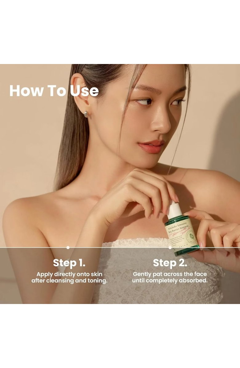 AXIS-Y Artichoke Intensive Skin Barrier Ampoule, Alternate, color, Green