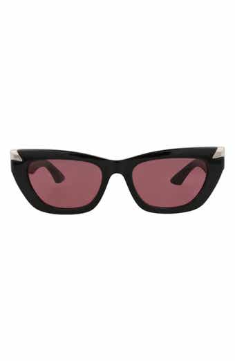 McQueen 53mm Cat Eye Sunglasses