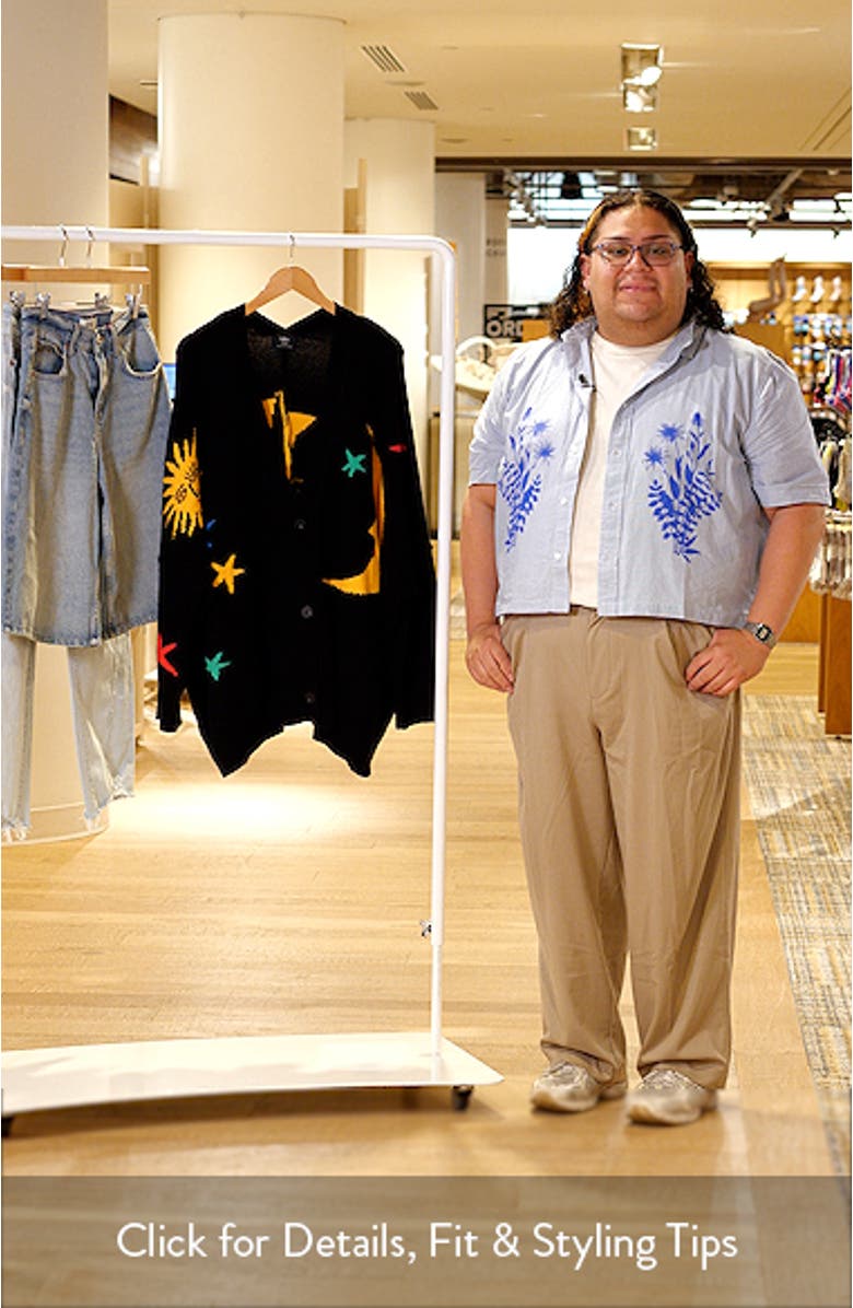 Celestial Oversize Cardigan, sales video thumbnail