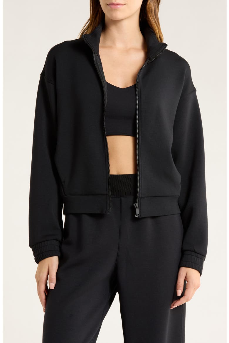 Brushed AirEssentials® Jacket, Main, color, VERY BLACK