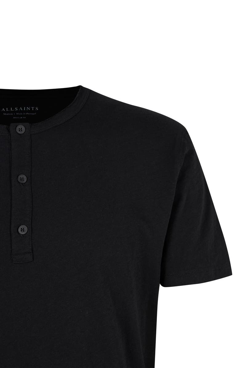 AllSaints Figure Short Sleeve Henley, Alternate, color,
