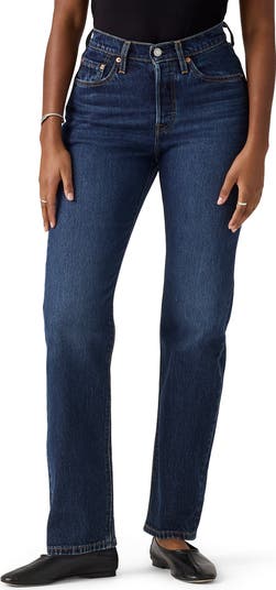 501<sup>®</sup> High Waist Straight Leg Jeans
