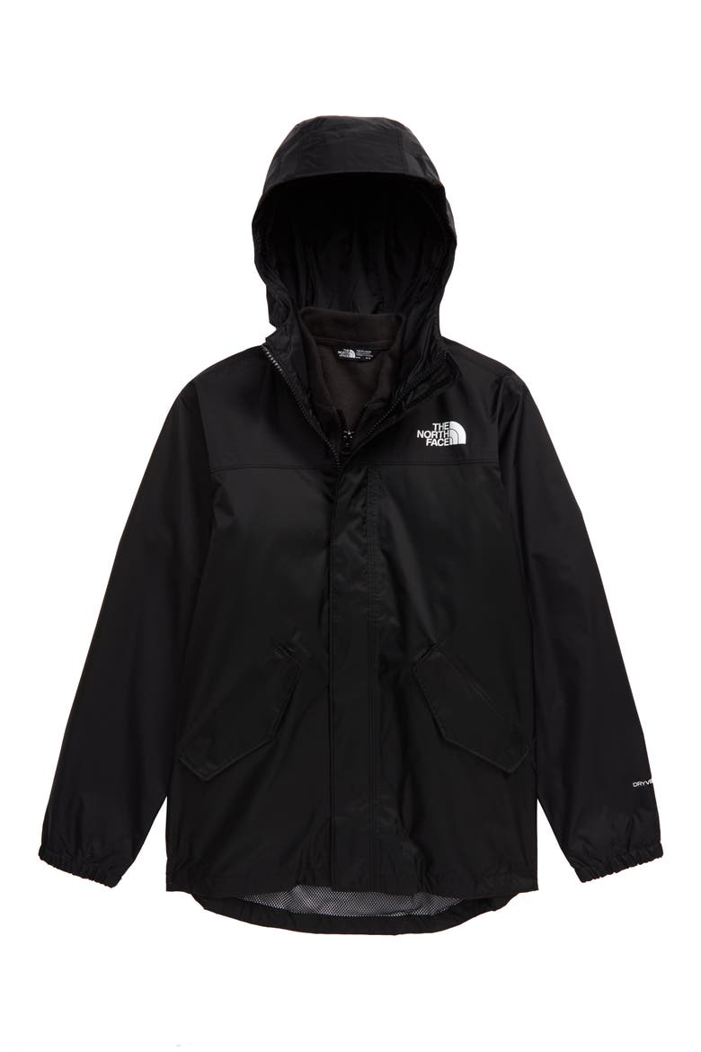Stormy Rain Triclimate® Waterproof 3-in-1 Jacket, Main, color, TNF BLACK