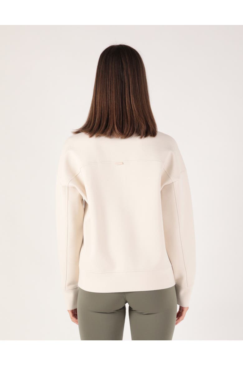 Polished 1/4 Zip, Alternate, color, Oatmilk