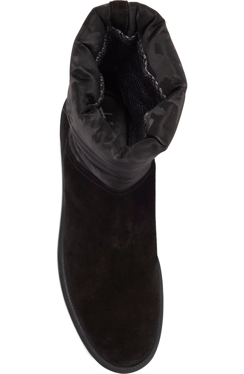 Aquatalia Lori Side Camoufalge Water Resistant Nylon Boot, Alternate, color,