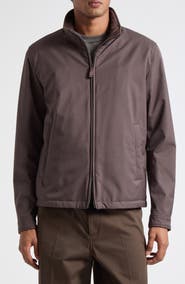 Herno Padded Tech Twill Bomber Jacket