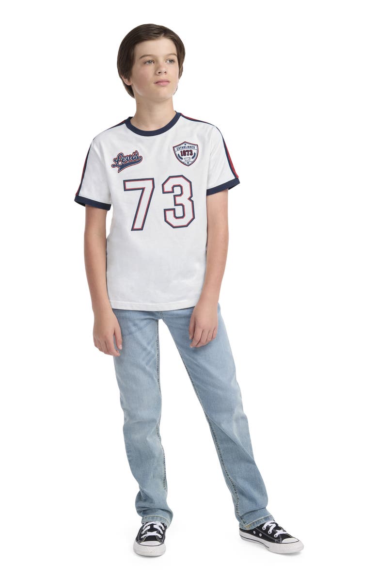 Levi's Kids' Varsity Soccer T-Shirt, Alternate, color, Levis Egret