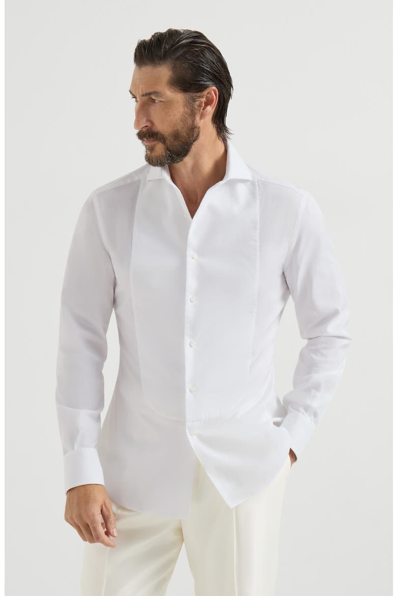 Slim fit shirt, Main, color, White