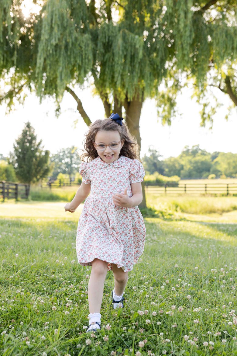 Floral Dress with Tie, Alternate, color, Pink Floral