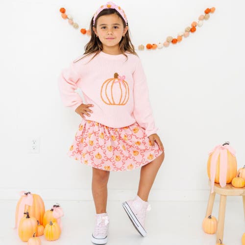 Sweet Wink Pumpkin Trellis Tutu In Pink