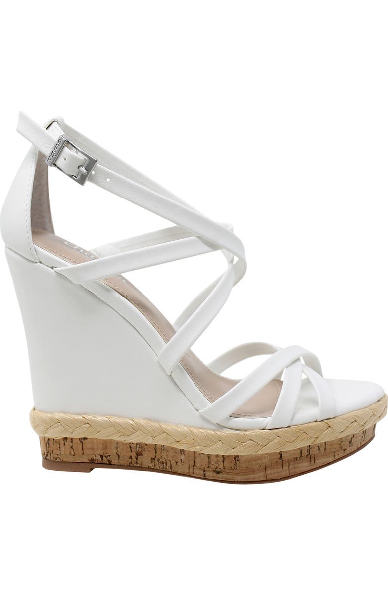 Charles by Charles David Assemble Platform Wedge Sandal, Alternate, color,