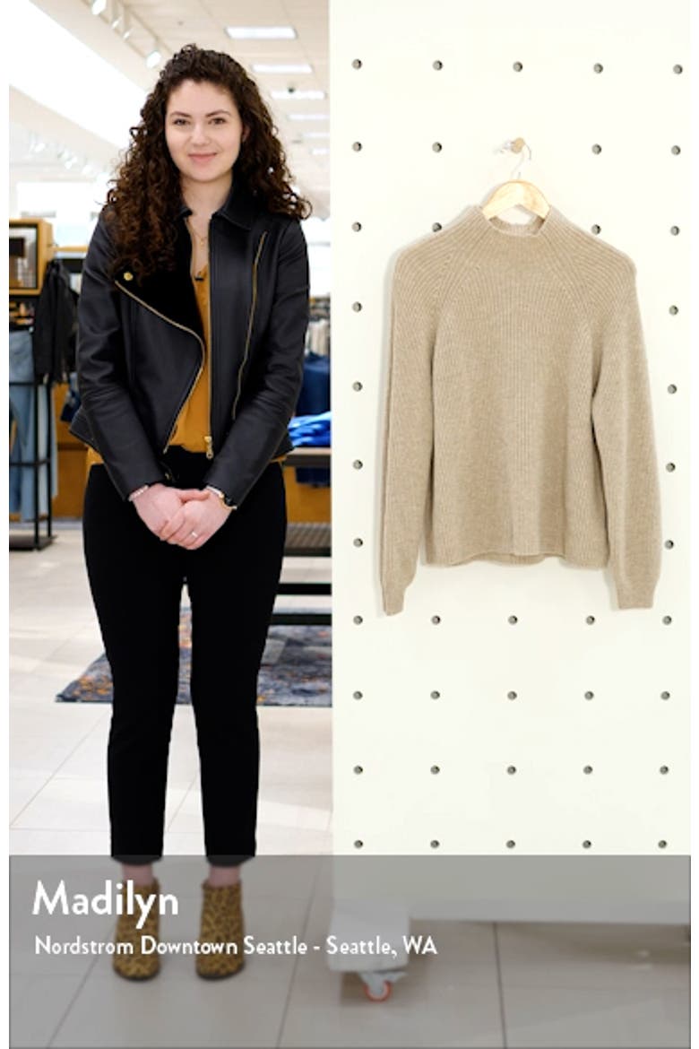 Georges Mock Neck Cashmere Sweater video