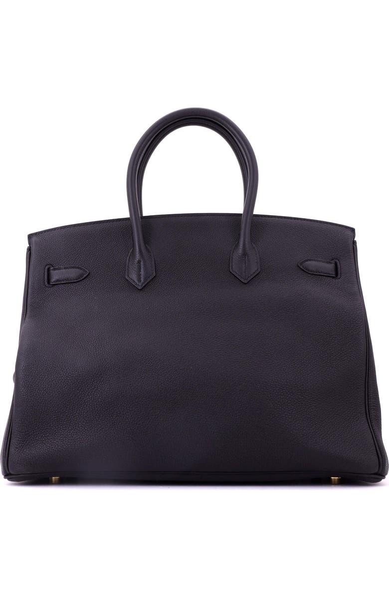 Pre-Owned Hermes Birkin Handbag Black Togo with Gold Hardware 35, Alternate, color, Noir