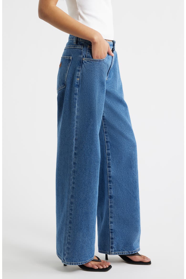'99 Molly Low Rise Baggy Wide Leg Jeans, Alternate, color, MID BLUE