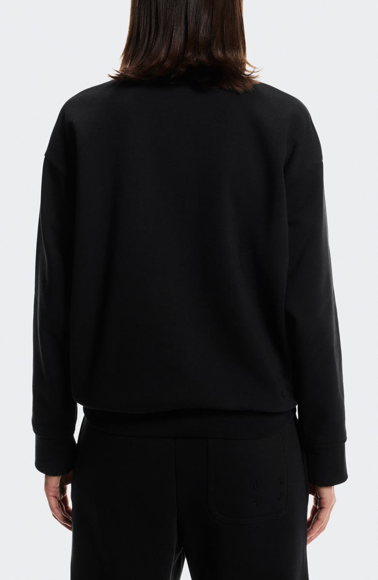 On Club Collective Quarter Zip Sweatshirt, Alternate, color, Black