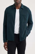 Vince French Rib Shirt Jacket