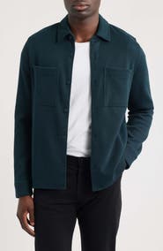 Vince French Rib Shirt Jacket