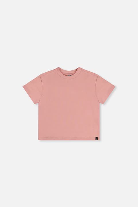 Short Sleeve Relaxed Heavy Jersey Wide T-Shirt