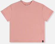 Deux par Deux Short Sleeve Relaxed Heavy Jersey Wide T-Shirt